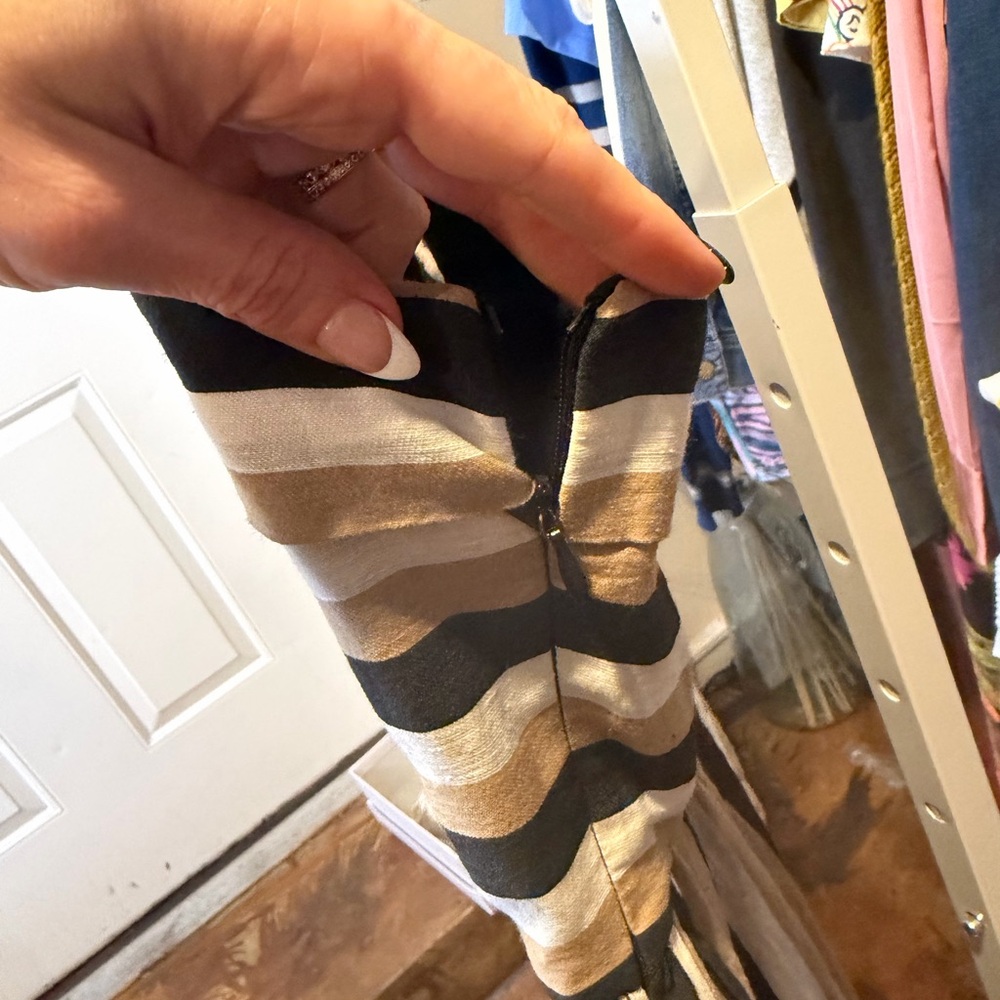 NWOT Zara TRF Collection Striped Midi Dress - Picture 10 of 12